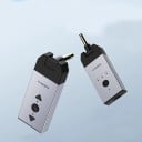 Bluetooth adaptér s konektorom jack 3,5 mm Prijímač alebo vysielač zvuku cez AUX Bluetooth 5.0 Dosah 10 m Port USB-C Rozmery 5,3 x 2,1 cm 3