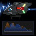 Bluetooth ακουστικά Y70 s RGB φωτισμό για κράνη, Bluetooth 5.3, IPX6, HD ήχο, υποστήριξη φωνητικού βοηθού 3