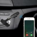 Bluetooth audio modtager med klips og knapper til musikstyring Jack stik 3,5 mm Til headset og i bilen Adapter jack 3,5 mm i pakken 2