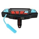 Bluetooth audio player for motorcycle with 2 speakers and display Power 30 W Power supply 12 V USB port and TF card slot Mounting materials 1