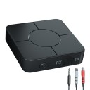Bluetooth Audio Transmitter and Receiver with Mode Switch Bluetooth 5.0 Range 10 m Battery 200 mAh 3.5 mm Jack Socket Three Cables Included 2