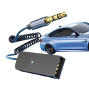 Bluetooth AUX adapter USB-ről 3,5 mm-es vezeték nélküli audio vevőegységre 5,5 mm-es HiFi átviteli zene autós kihangosítóhoz, egérhez 2