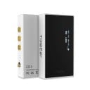 Bluetooth DAC zesilovač BTE-9 se symetrickým a linkovým výstupem Bluetooth 5.0 hliníkové tělo 70 x 39 x 15 mm baterie pro IEM sluchátka 1