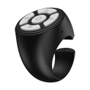 Bluetooth-Fingerfernbedienung für Android und iOS 5 Tasten Kabellose Steuerung von Musik, Videos, Kameras Reichweite 10 m Modusschalter 1