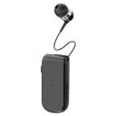 Bluetooth handsfree earbud with microphone for calls Volume control Range 10 m Battery life 5 hours Charging Micro USB 2