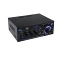 Bluetooth Hi-Fi Stereo Amplifier AK45 with Microphone Inputs Radio USB SD AUX Remote Control Sound Player 1