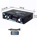Bluetooth Hi-Fi stereo zosilňovač AK35 s rádiom USB SD AUX Diaľkové ovládanie 2kanálový audio prehrávač do domácnosti alebo auta 2