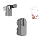 Bluetooth inteligentní zámek na dveře 135 x 60 x 45 mm aplikace Tuya Smart Life Android iOS šedý pro domácnost 5