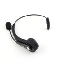 Bluetooth irodai fejhallgató mikrofonos, egy fülre, fej fölötti headset telefonáláshoz, 8 órás akkumulátor üzemidő, hangerőszabályozás 6