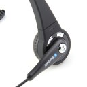 Bluetooth kantoorheadset met microfoon voor één oor Headset over het hoofd voor gesprekken Batterijduur 8 uur Volume controle 3