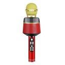 Bluetooth karaoke microphone for singing Handheld condenser with cardioid characteristic Noise reduction and volume control Length 25.5 cm 2
