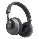 Bluetooth Over-Ear Headphones with 60 Hours Battery Life Bluetooth 5.0 3.5 mm Jack Charging via USB-C Aluminium Alloy Grey with Silver Accents 1