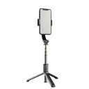 Bluetooth selfie stick con telecomando inclinazione 270° Treppiede pieghevole 20–86 cm Supporto per telefono Dispositivo per potenziamento manuale 5