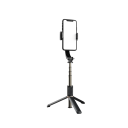 Bluetooth selfiestick met 360° rotatie en statief, draagbare telefoonhouder, 60-95 mm, Bluetooth 5.2 handheldstandaard met lange batterijduur 7