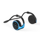 Bluetooth sportshovedtelefoner med hovedbøjle og mikrofon Kontrol af opkald og lydstyrke Slot til Micro SD-kort Batteri 450 mAh 2