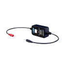 Bluetooth tester autobaterie KONNWEI BK300 12 V 24 V bezdrátový monitor stavu baterie s aplikací černý na auta motocykly i nákladní vozy 1