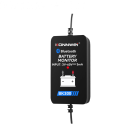 Bluetooth tester autobaterie KONNWEI BK300 12 V 24 V bezdrátový monitor stavu baterie s aplikací černý na auta motocykly i nákladní vozy 3