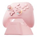 Bluetooth- und kabelgebundener Gaming-Controller mit Hall-Effekt, RGB-Beleuchtung und Ladestation für PC, Steam, Nintendo Switch, iPhone 10