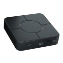 Bluetooth zender en ontvanger voor geluid met modus schakelaar Bluetooth 5.0 Bereik 10 m Batterij 200 mAh 3,5 mm jack aansluiting Drie kabels 1