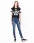 Blugi skinny de dama J832 4