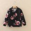 Blumen-Sweatshirt für Mädchen L1850 5