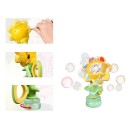 Blumenblasenmaschine 13×13,5×23 cm Sonnenblumenmaschine mit Licht USB-Ladung Mehr als 20.000 Blasen pro Minute Ohne Flüssigkeit 2