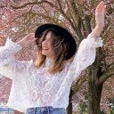 Blusa branca transparente 2