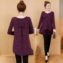 Blusa da donna con fiocco sulla schiena 1