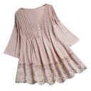 Blusa da donna con pizzo A158 1