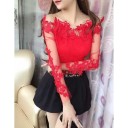 Blusa da donna con pizzo Catalina 3