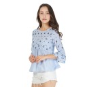 Blusa da donna con toppe 4