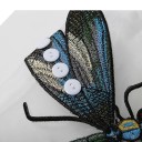 Blusa da donna trasparente con libellule 4