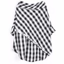 Blusa de cuadros en blanco y negro 3