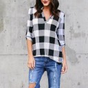 Blusa de cuadros para mujer Anastacia 2