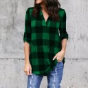 Blusa de cuadros para mujer Anastacia 5