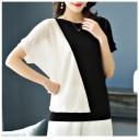 Blusa de mujer bicolor Brita 3