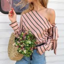 Blusa de mujer con hombros descubiertos 6