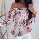 Blusa de mujer con hombros descubiertos 4