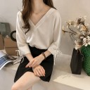 Blusa de mujer con lazo Isadora 4
