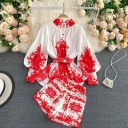 Blusa e pantaloni corti da donna 1