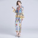 Blusa e pantaloni da donna B1283 2