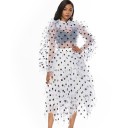 Blusa e saia de bolinhas para senhora 1