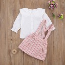 Blusa e saia para meninas L1374 2