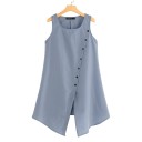 Blusa feminina com fenda da moda 14