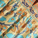 Blusa feminina larga com padrão 3