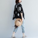 Blusa feminina solta com estampado 5