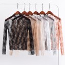 Blusa feminina transparente 3