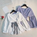 Blusa mujer con lazo Ines 1