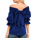 Blusa sin tirantes para mujer 7