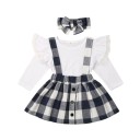 Blusa y falda de niña C1107 4